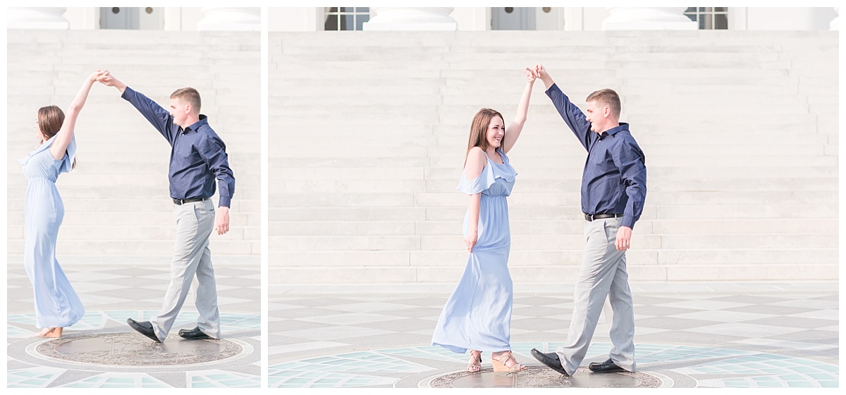 Virginia State Capitol Engagement Session